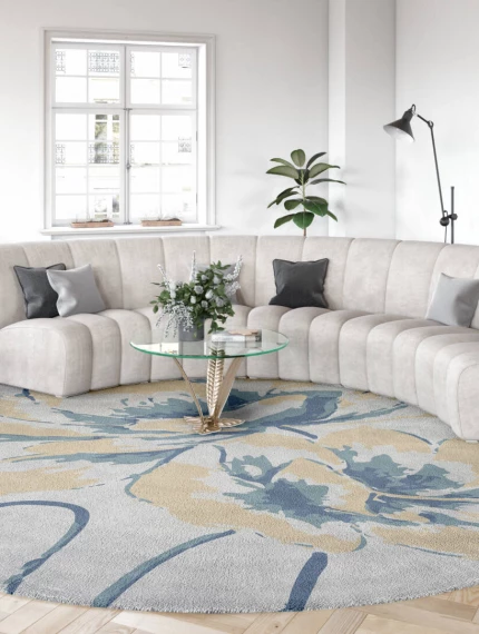 WHY ROUND RUGS ARE A BETTER CHOICE FOR YOUR SPACE